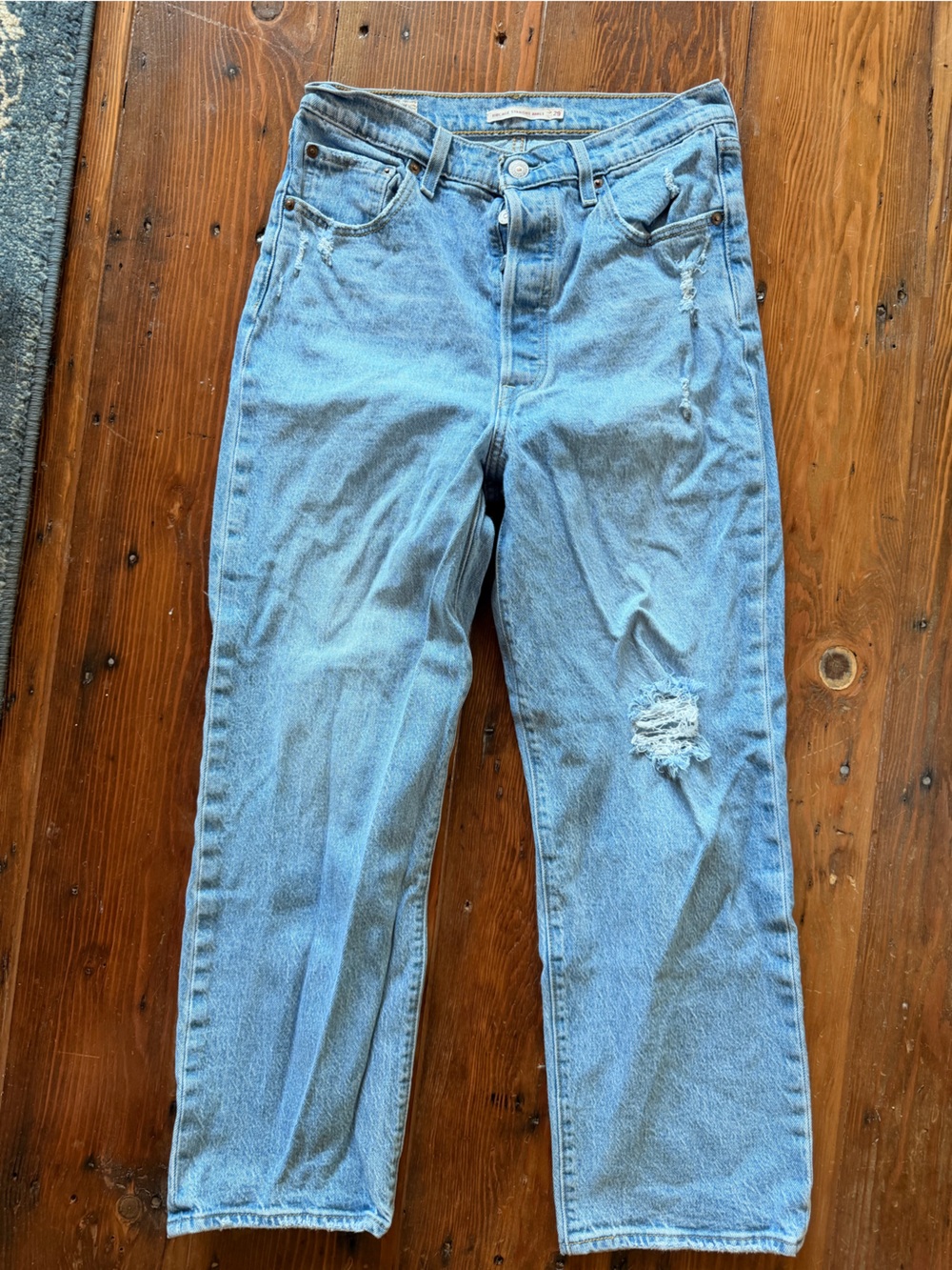 Levi's Light Blue Straight Leg Women's Jeans